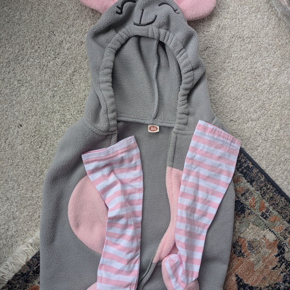 Baby One Piece Mouse Costume